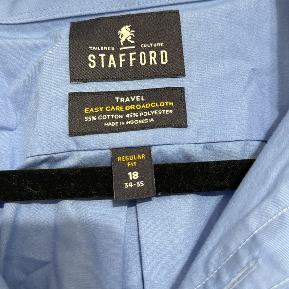 Stafford men’s travel button down - Picture 3 of 3